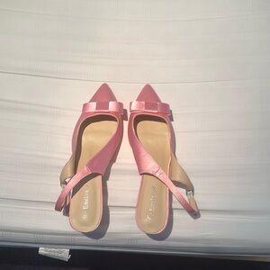 Ice pink kitten heels